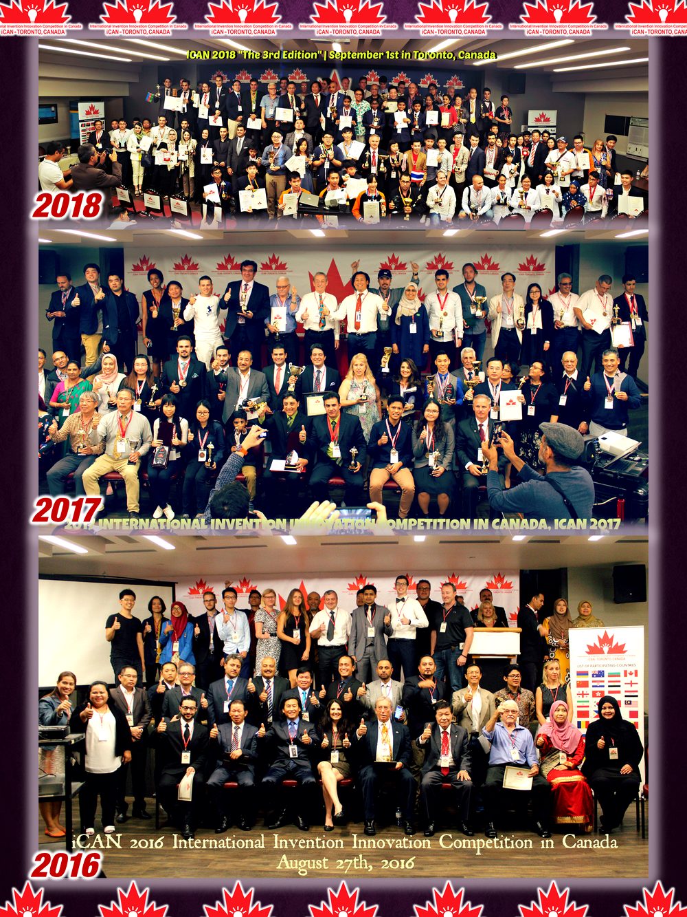 iCAN history 2016 to 2018 and legacy