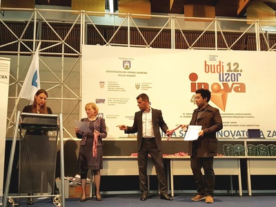 Awarding Ceremony - International Invention Show INOVA in Zagreb, Croatia