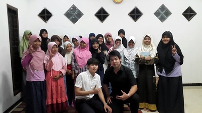 After a Special Lecture to the students of Surya Buana Malang Institution, Indonesia