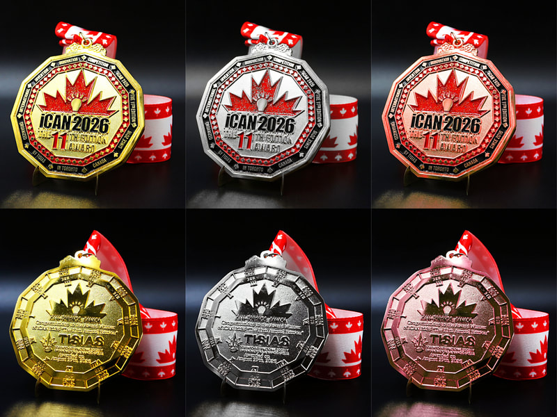 iCAN 2026 "The 11th Edition" Medals (designed specially for 2026)