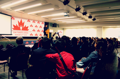 Launching the first-ever iCAN 2016 in Toronto, Canada welcoming all international participants was an honour